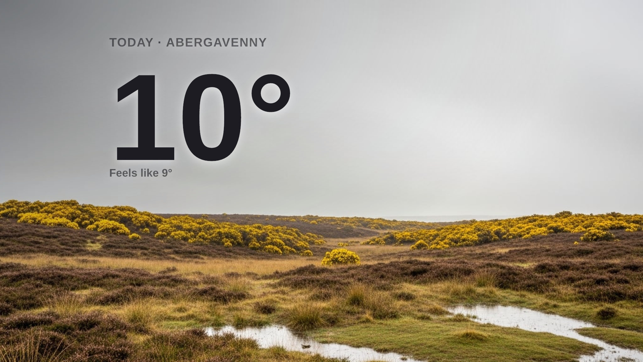 Rain on the way for Abergavenny today - here's your Tuesday forecast