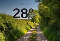 Sunny skies for Abergavenny today - here's what to expect