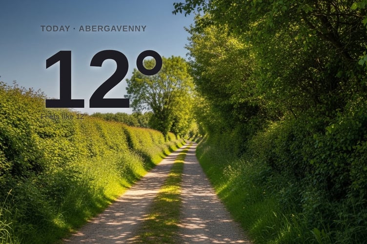 Abergavenny weather: sunny Saturday with little chance of rain and a high of 13°C