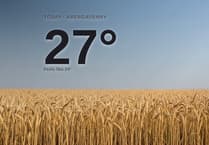 Sunny skies for Abergavenny today - here's what to expect