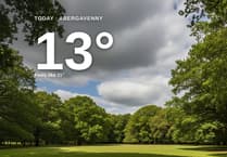 Partly cloudy skies for Abergavenny today - here's your Saturday forecast